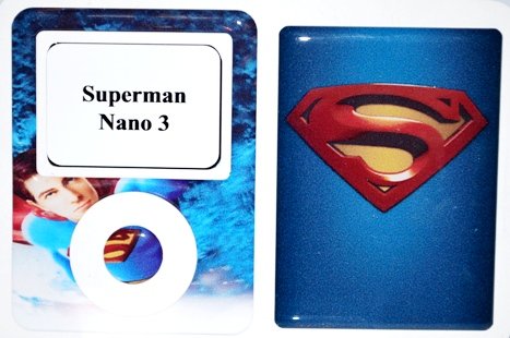  Superman iPod Nano 3 Skin Cover