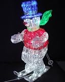 LED クリスタル スキースノーマンの画像