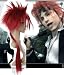 Cosplayland - Final Fantasy RENO Spiky long Hair RED Cosplay Wig