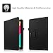 Fintie Case for Dragon Touch X10 (Previous Edition, 2015 Release) / Azpen A1050 / Fusion5 108 10.6-Inch Tablet - Premium PU Leather Folio Cover with Stylus Holder, Black