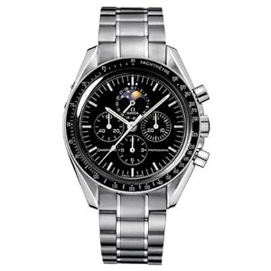 Omega Men's 3576.50 Speedmaster Moon Phase Mechanical Chronograph Watch