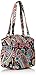 Vera Bradley Women's Cotton Glenna Satchel Purse, Parisian Paisley, One Size