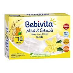 Bebivita Trinkmilch Vanille 1482, 6er Pack (6 x 2 x 0,2 l Packung)