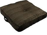 IMAGE OF Arlee 23 by 23-Inch Madison Floor Cushion, Midnight