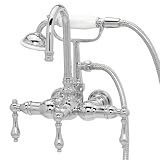 American Bath Factory F200D-CH 200 Series Bathtub Faucet in Chrome