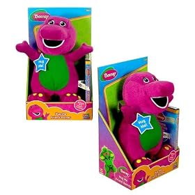 Barney Huggable Plush with DVD