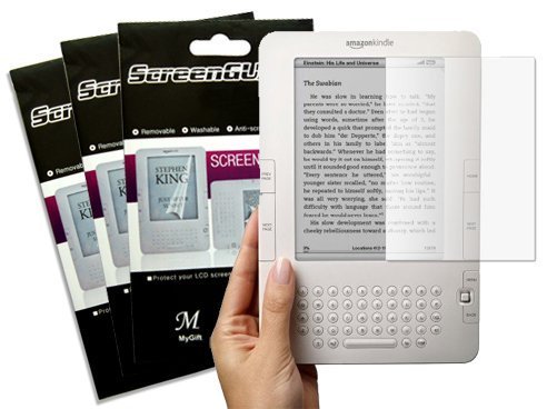 (3 Packs) Clear LCD Screen Protector for Amazon Kindle 2 E-Book Reader