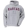 Nike Kansas Jayhawks Ash Classic College Pullover Hoody Sweatshirt