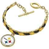 Pittsburgh Steelers Ribbon Bracelet