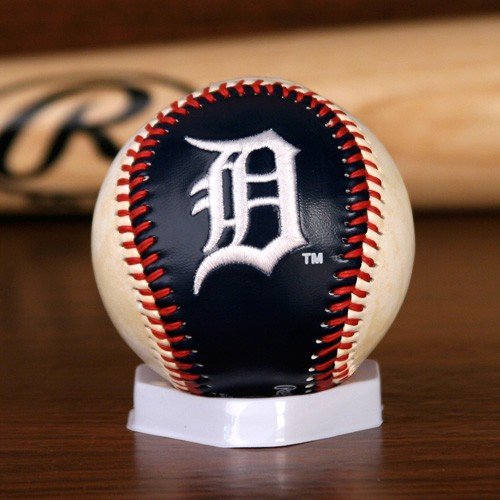 Detroit Tigers Embroidered Logo Baseball