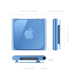 Apple iPod nano (6th Generation) NEWEST MODEL