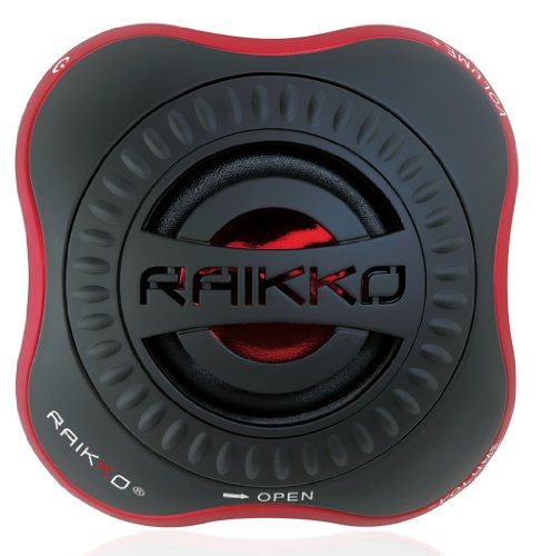 RAIKKO Nano Vacuum Speaker, inkl. Akku (schwarz, 3,5mm Schnittstelle)