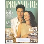 Premiere Magazine May 2001 Kate Beckinsale and Ben Affleck Cover from Pearl Harbor -The Rock book cover