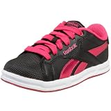 Reebok Little Kid/Big Kid Set, Match, I Win Tennis Shoe,Black/Candy Pink,12 M US Little Kid