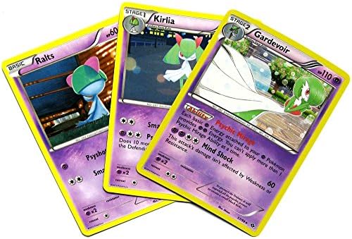 Pokemon Black & White Next Destinies Gardevoir Single Card Evolution Set #55, 56 & 57