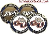 (4) Gonzaga Bulldogs Golf Ball Markers
