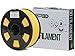 GP3D ABS Yellow 3D Printer Filament - 1KG 1.75mm 2.2lbs. Compatible With 3D Printers Reprap, Makerbot Replicator 2, Makergear M2 and up, Afinia, Solidoodle 2, Printrbot