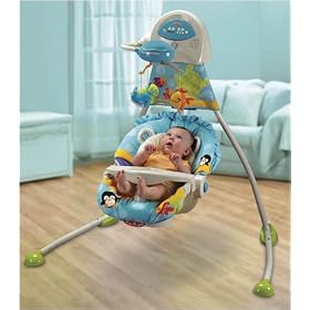 Fisher-Price N9146 Precious Planet Open Top Cradle Swing