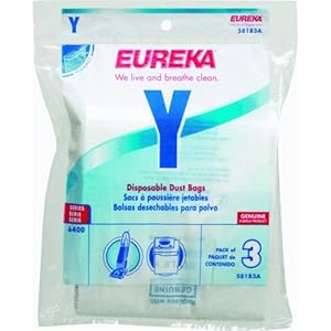 58183 Eureka Vacuum Cleaner Replacement Bag (3 Pack) Vacuum Cleaners