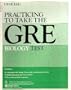 Practicing to Take the Gre Biology Test