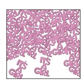 Beistle 57802 It's a Girl Fanci-Fetti