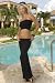 Swimwear Cover-up Only: Sexy Sequin Beachwear Pant