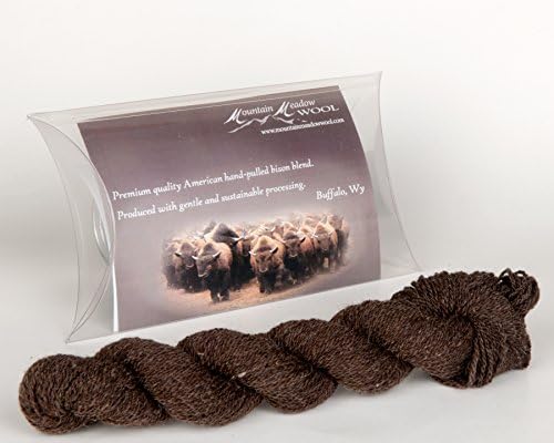 Mountain Meadow Wool Tatanka Headwarmer Buffalo Fiber Knitting Kit