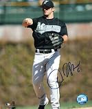 Autographed/Hand Signed 8x10 8x10 Photo Dan Uggla Florida Marlins