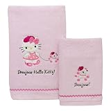 Hello Kitty Bonjour 2-pc. Towel Set