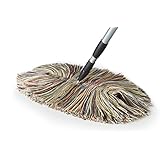 Wool Dust Mop - Big Wooly with Metal Telescoping Handle
