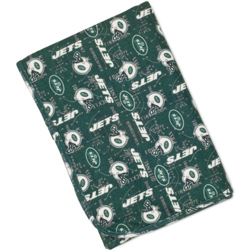 NFL New York Jets Fleece Infant/Toddler Blanket, One Size at Amazon.com