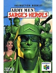Book: Army Men Sarges Heroes N64 Instruction Booklet (Nintendo 64 Manual Only) (Nintendo 64 Manual) - Nintendo