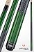 Viking Valhalla 2 Piece Pool Cue Stick with Irish Linen Wrap VA115 (20oz, Green)