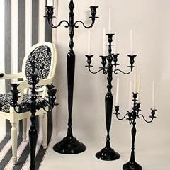 Kerzenleuchter BLACK MAGIC schwarz - 5-flammig