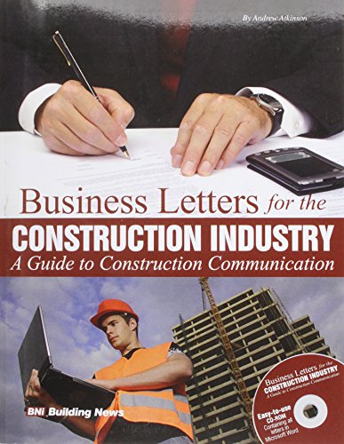 Business Letters for the Construction Industry: A Guide to Construction Communication [With CDROM]