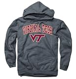 Virginia Tech Hokies Dark Heather Perennial II Hooded Sweatshirt