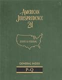 American Jurisprudence 2d (State and Federal) General Index P-Q