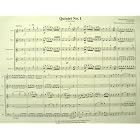 Buy Quintet No.1 for Woodwind Quintet by Giuseppe Maria Cambini