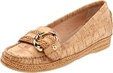 Stuart Weitzman Women’s Smock Flat,Natural Cork,6 M US