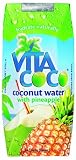 Vita Coco Coconut Water with Pineapple, 11.1-Ounce Tetra Paks (Pack of 12)