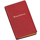 Pocket Wine Journal, Genuine Leather, Tabbed, 5 Inch, Garnet Pocket Wine Journal, Genuine Leather, Tabbed, 5 Inch, Garnet