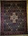 11x15 Hand Knotted Yazd Persian Rug - 11'4 x 15'2