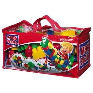 Mega Bloks 200 Piece Duffle Bag by Megabloks