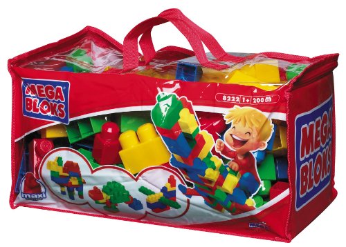 Mega Bloks 200 pieces of canvas bag