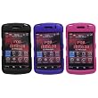 Reiko Rubberized Blackberry Storm 9530 Hard Protector Cover with Clip