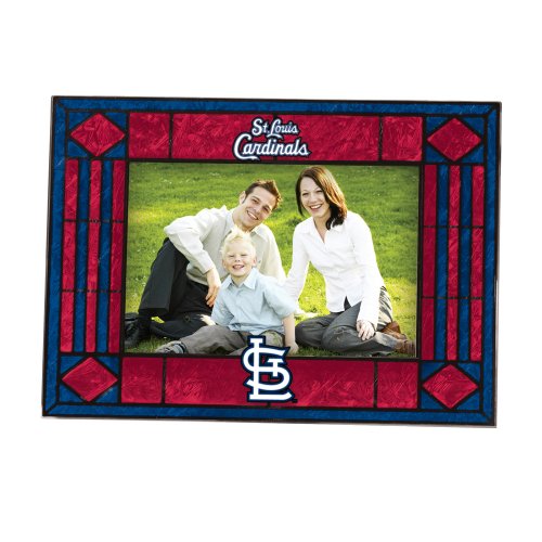 MLB St. Louis Cardinals Art Glass Horizontal Frame