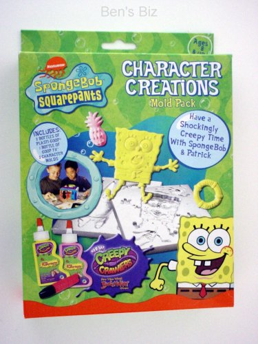 Childrens Toyshop  Toys : Creepy Crawlers SpongeBob SquarePants Mold Pack with Plasti-goop