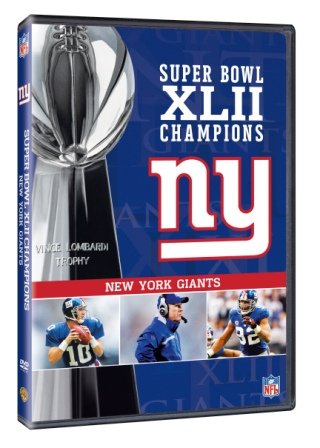 Buy New York Giants NFL Super Bowl XLII Champions DVD by Waxworks