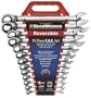 GearWrench 9509 13 Piece SAE Reversible Combination Ratcheting Wrench Set