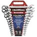 GearWrench 9509 13 Piece SAE Reversible Combination Ratcheting Wrench Set